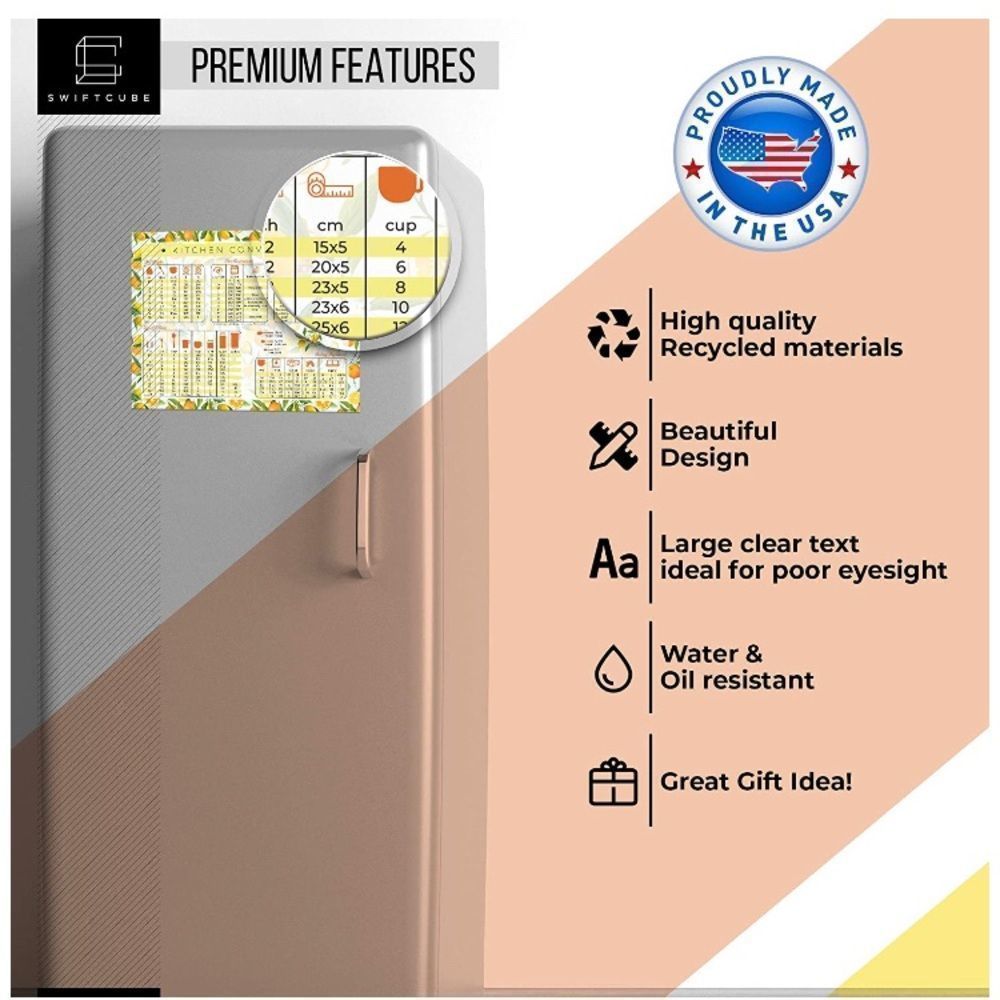 Kitchen Conversion Chart Magnet - Picture 2 of 9